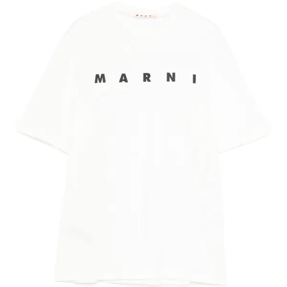 MARNI | Logo-Print Cotton T-Shirt | DIY CUSTOM CUT - Picture 1 of 4
